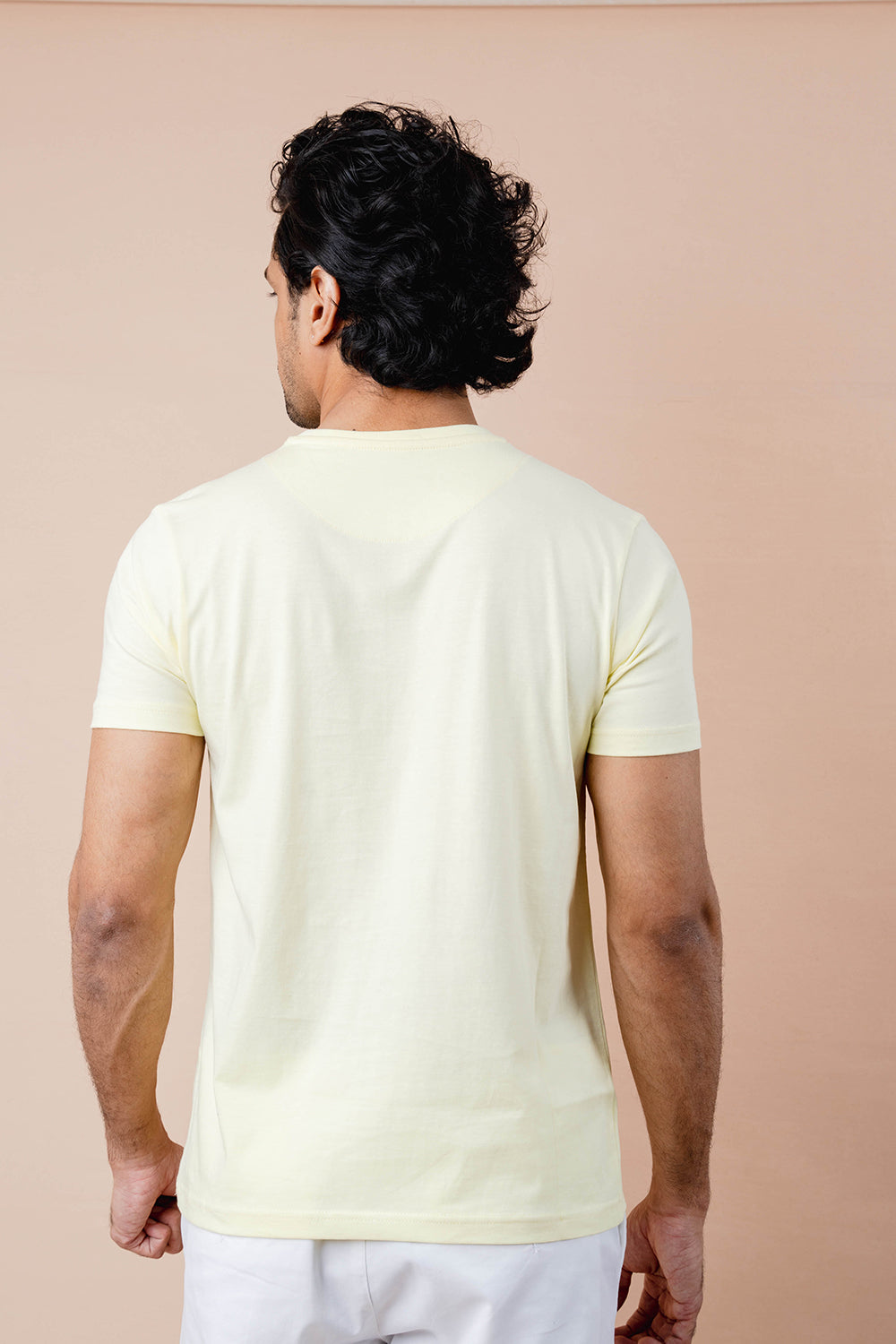 Pure Cotton Crew Neck T-shirt