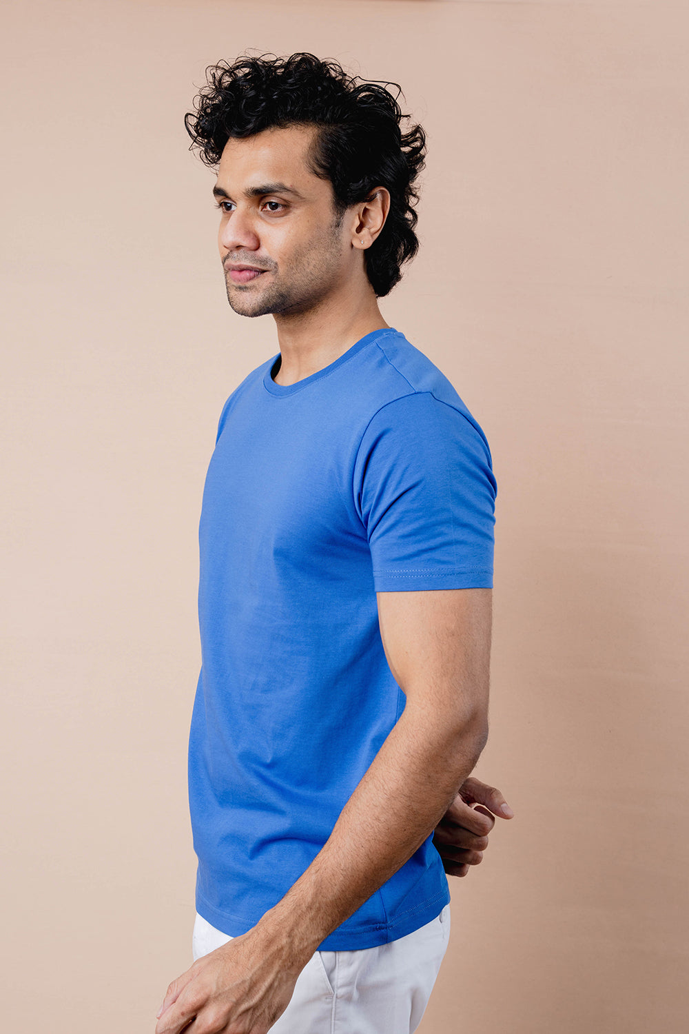 Pure Cotton Crew Neck T-shirt