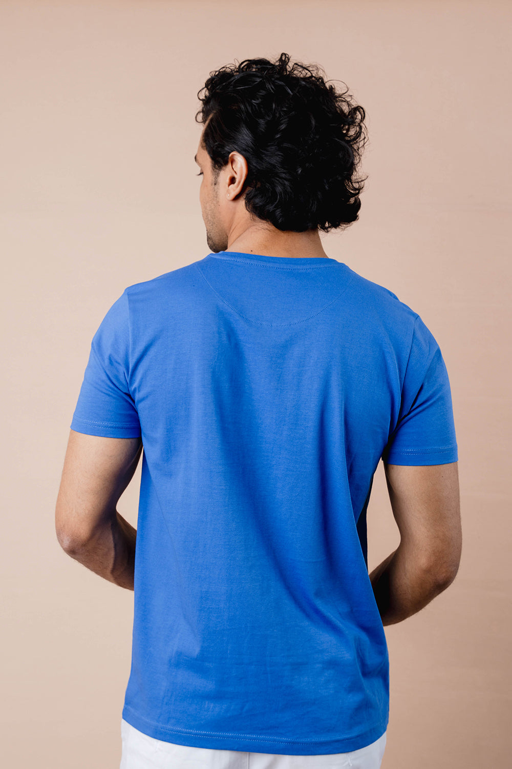 Pure Cotton Crew Neck T-shirt