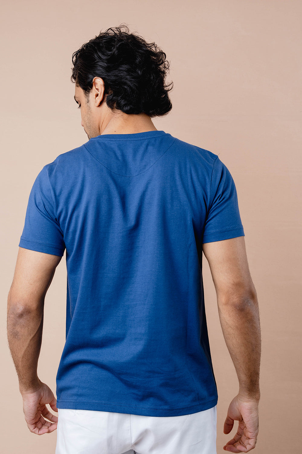 Pure Cotton Crew Neck T-shirt