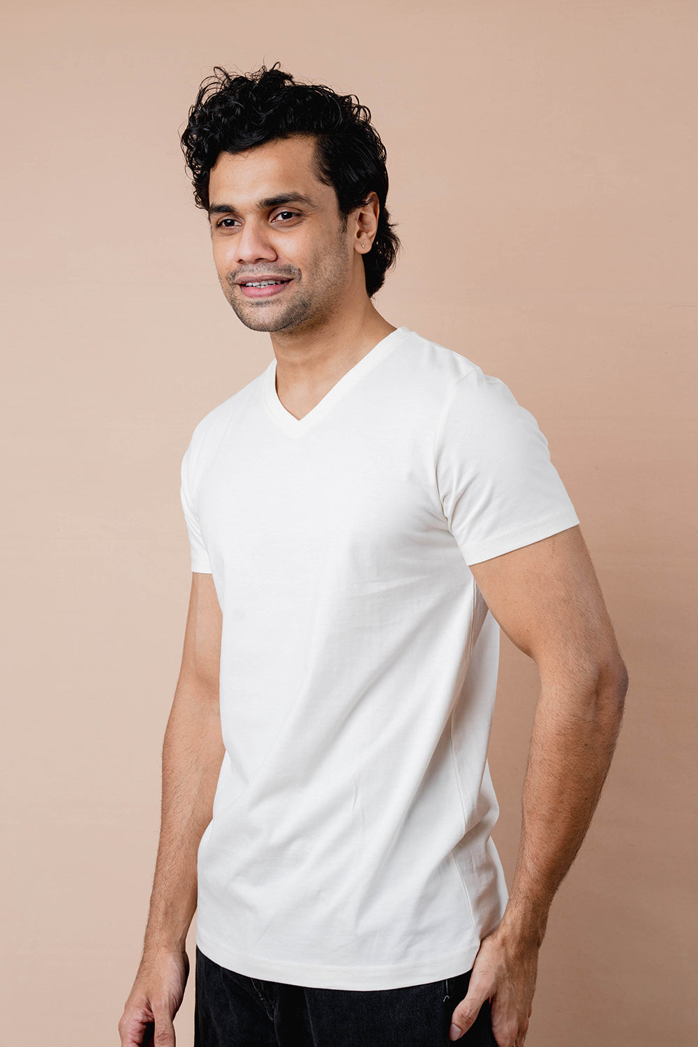 V Neck T-shirt - COCO by Cotton Collection