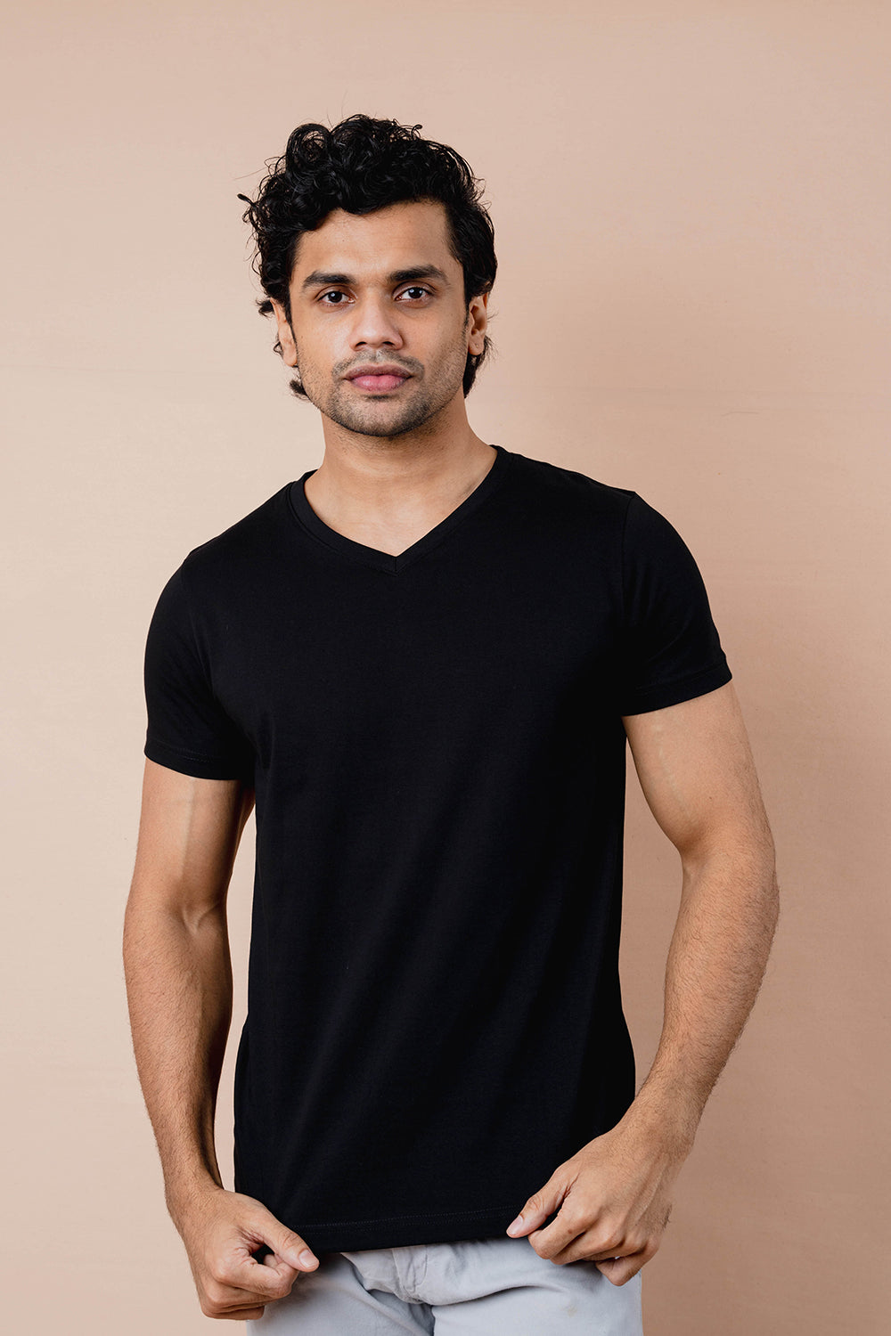 V Neck T-shirt - COCO by Cotton Collection