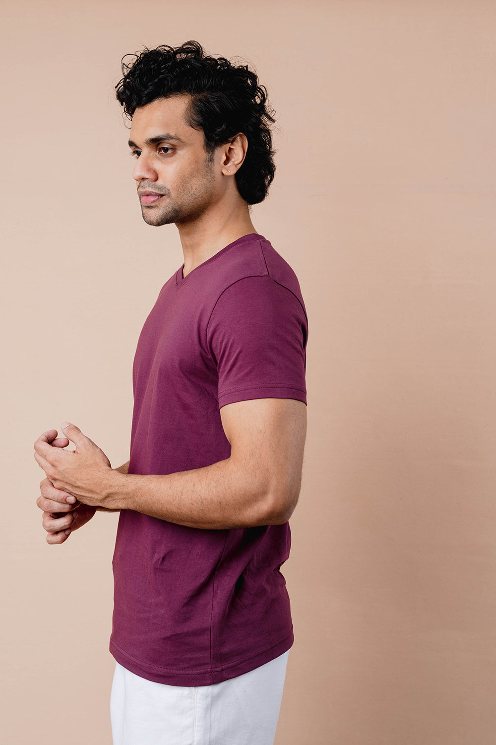 V Neck T-shirt - COCO by Cotton Collection