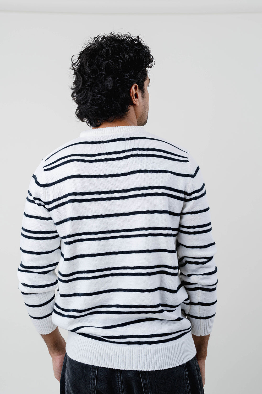 Men's Sweater - Stripe - COCO by Cotton Collection