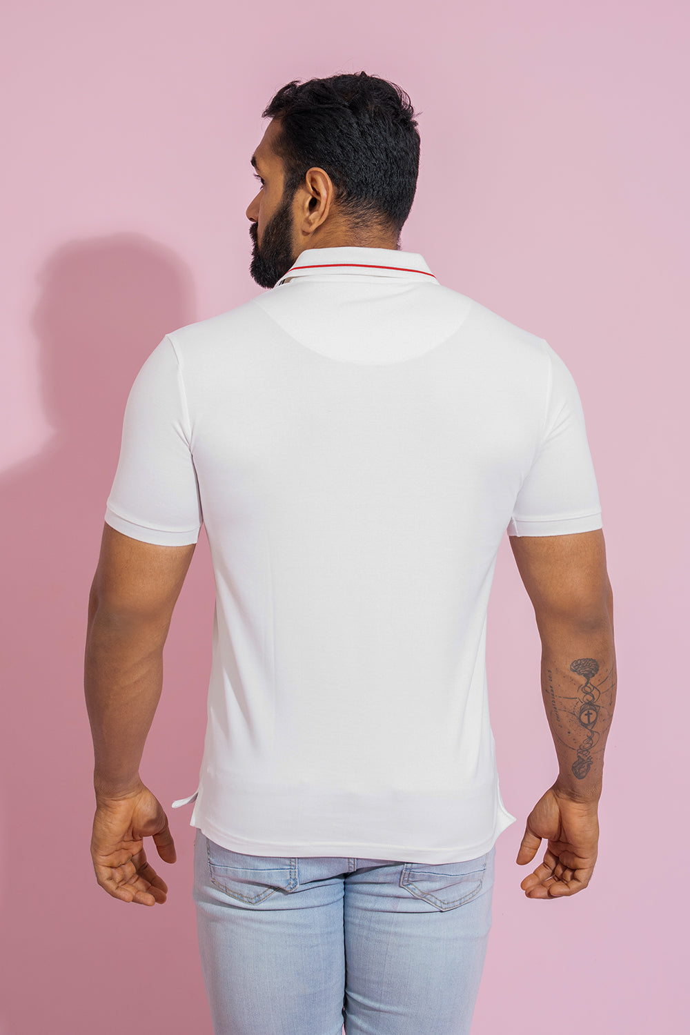 Polo T-shirt - White - COCO by Cotton Collection