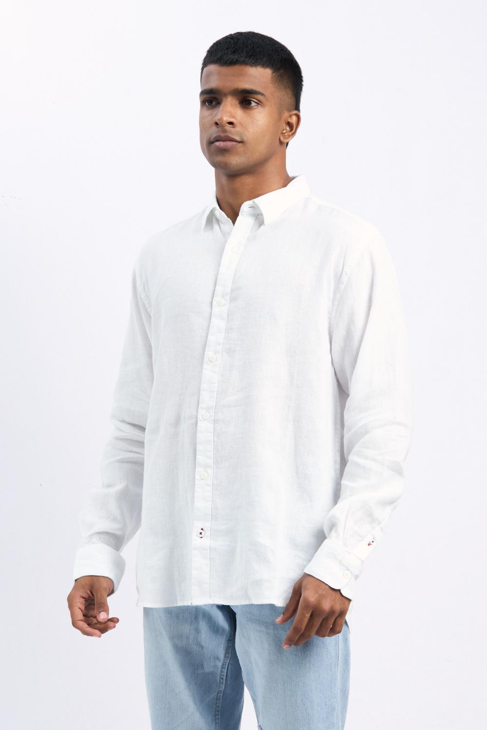 Full-Sleeve Linen Shirt - COCO by Cotton Collection