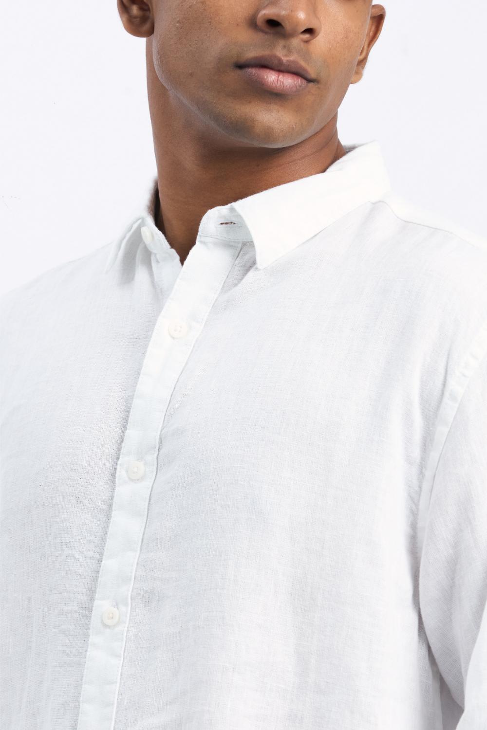Full-Sleeve Linen Shirt - COCO by Cotton Collection