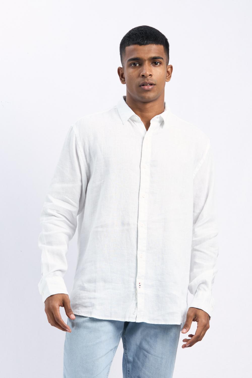 Full-Sleeve Linen Shirt - COCO by Cotton Collection