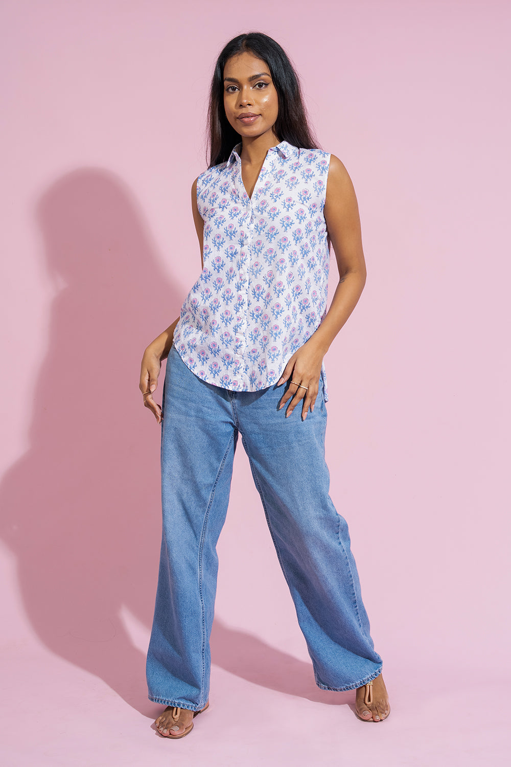 Hand Printed Top - COCO by Cotton Collection