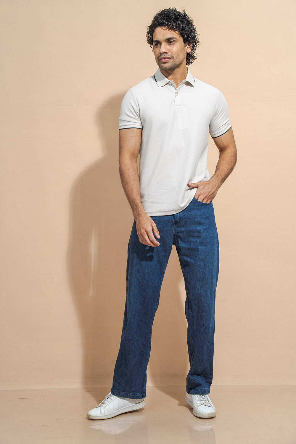 Polo T-shirt with Piping - COCO by Cotton Collection