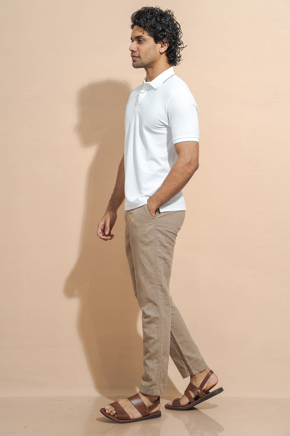 Polo T-shirt with Piping - COCO by Cotton Collection