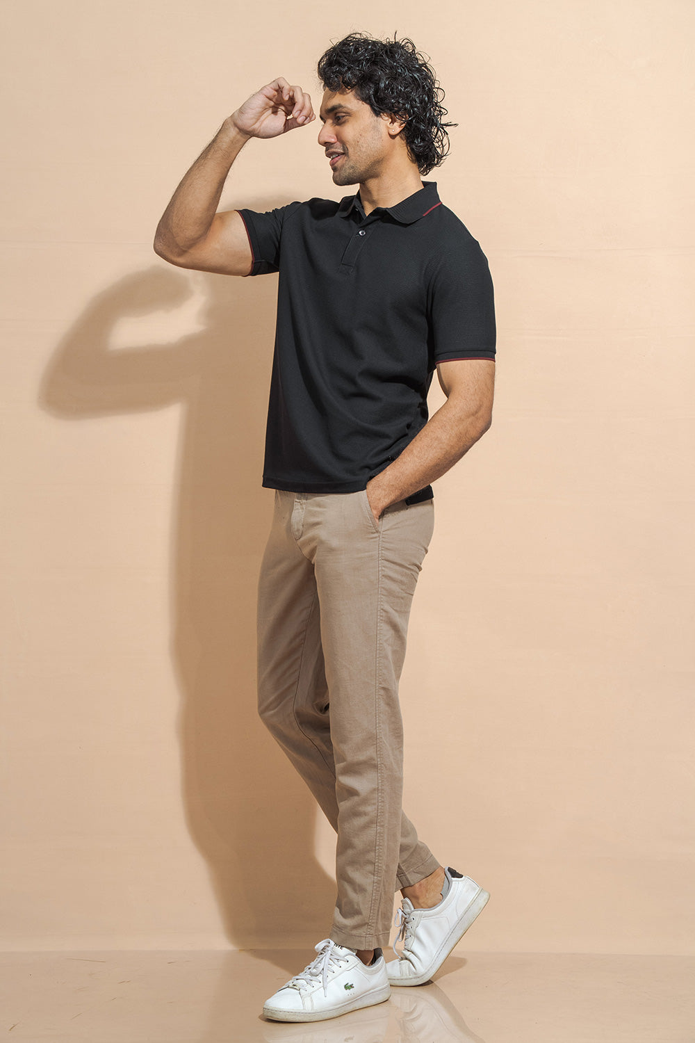 Polo T-shirt with Piping - COCO by Cotton Collection