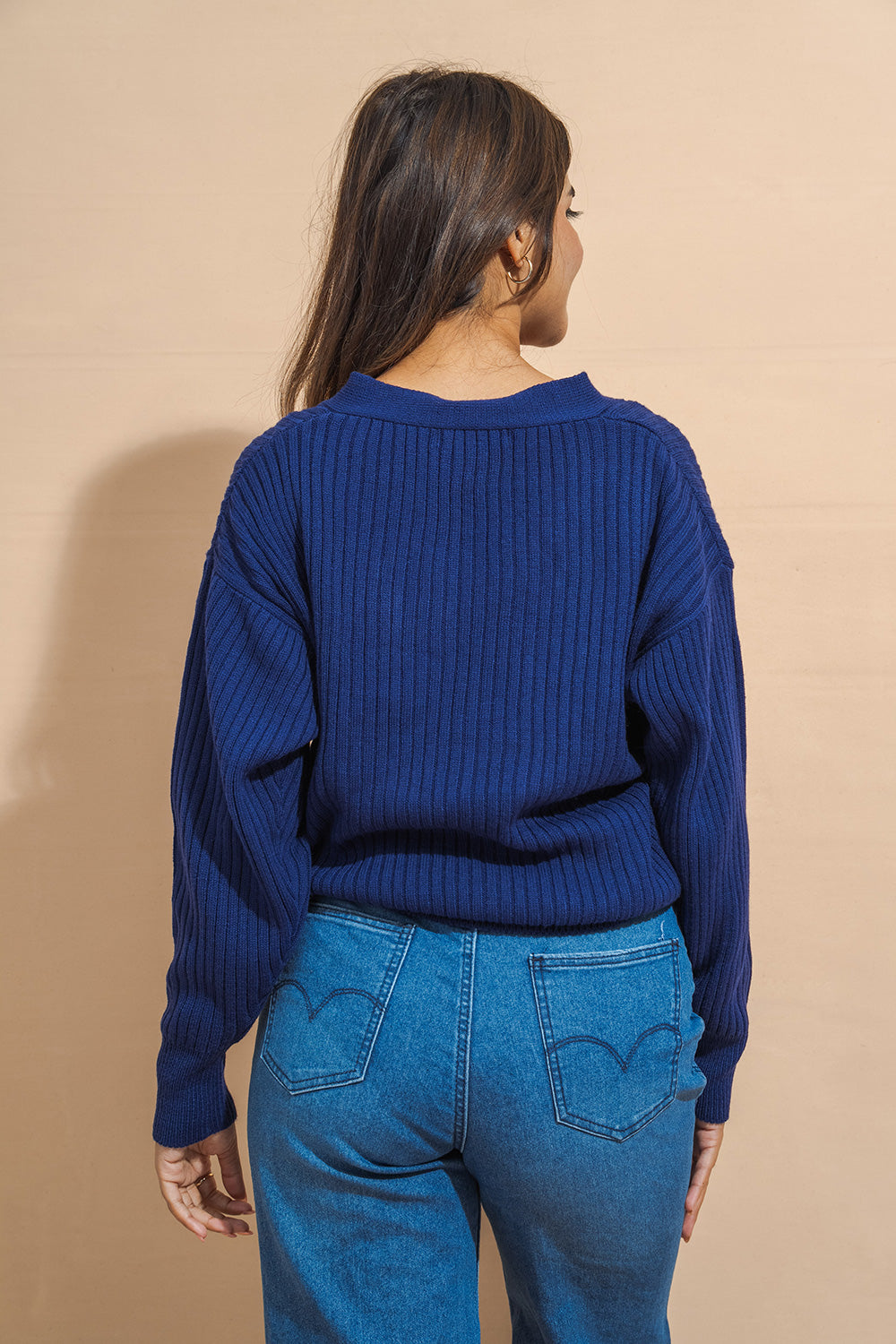 V-Neck Cardigan - COCO by Cotton Collection