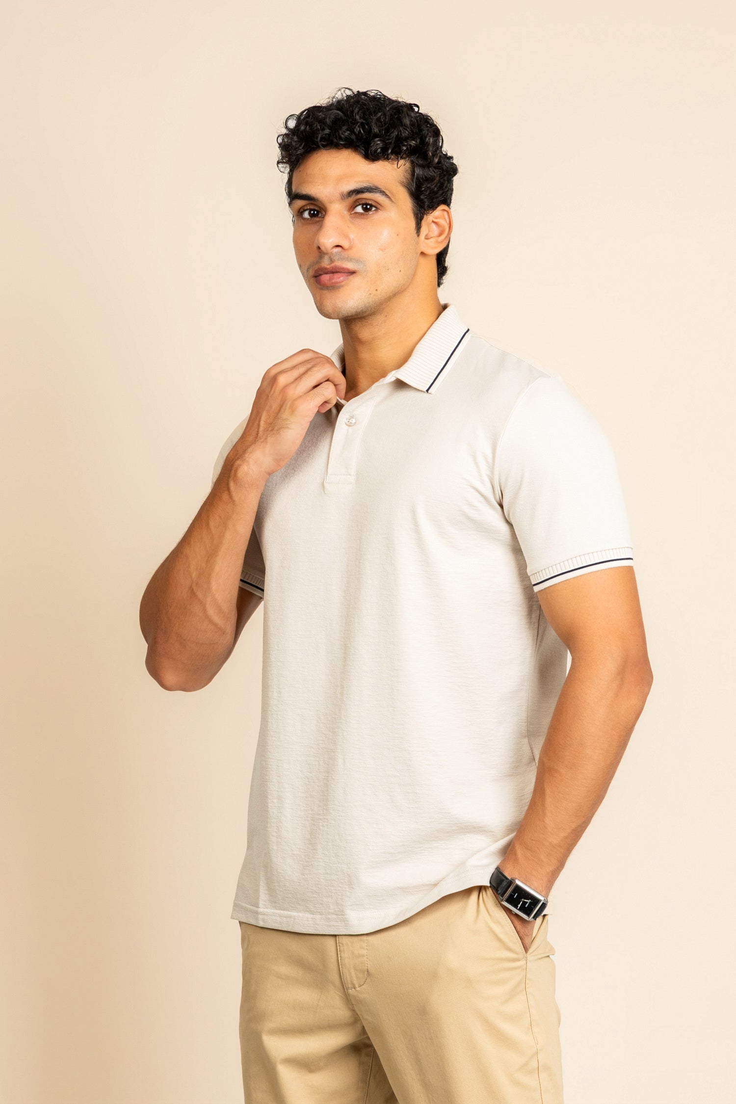 Cotton Blend Polo T-shirt - COCO by Cotton Collection