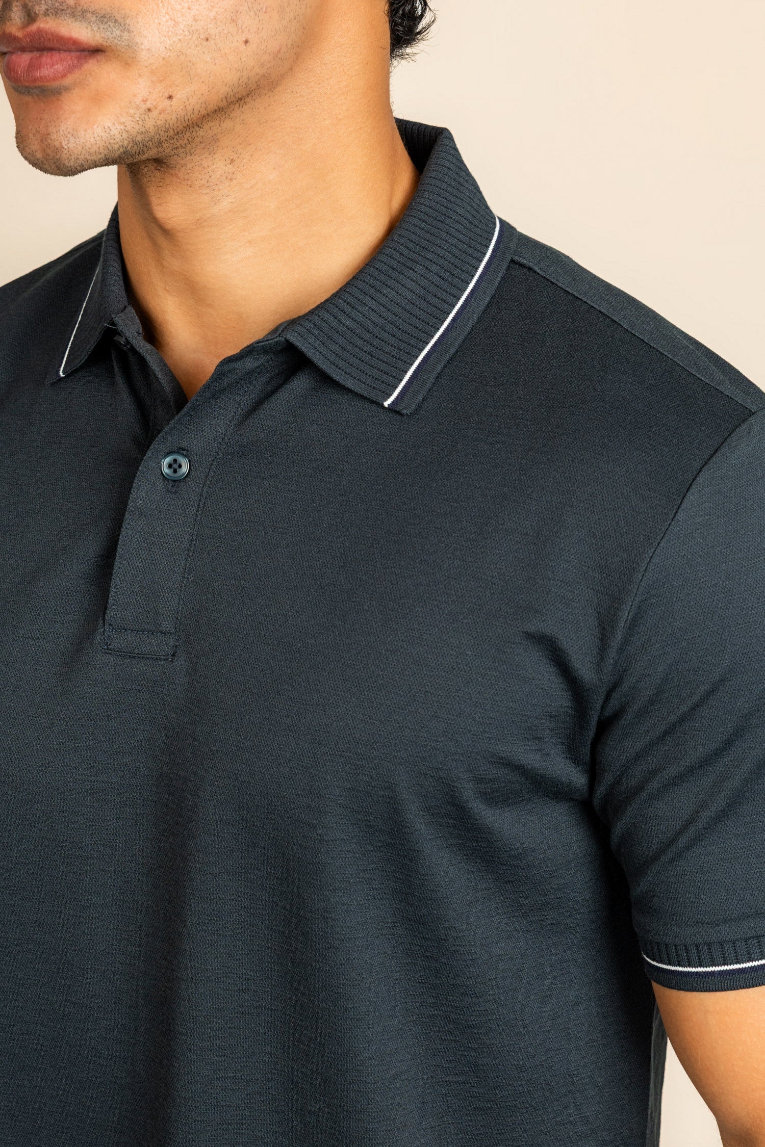 Cotton Blend Polo T-shirt - COCO by Cotton Collection