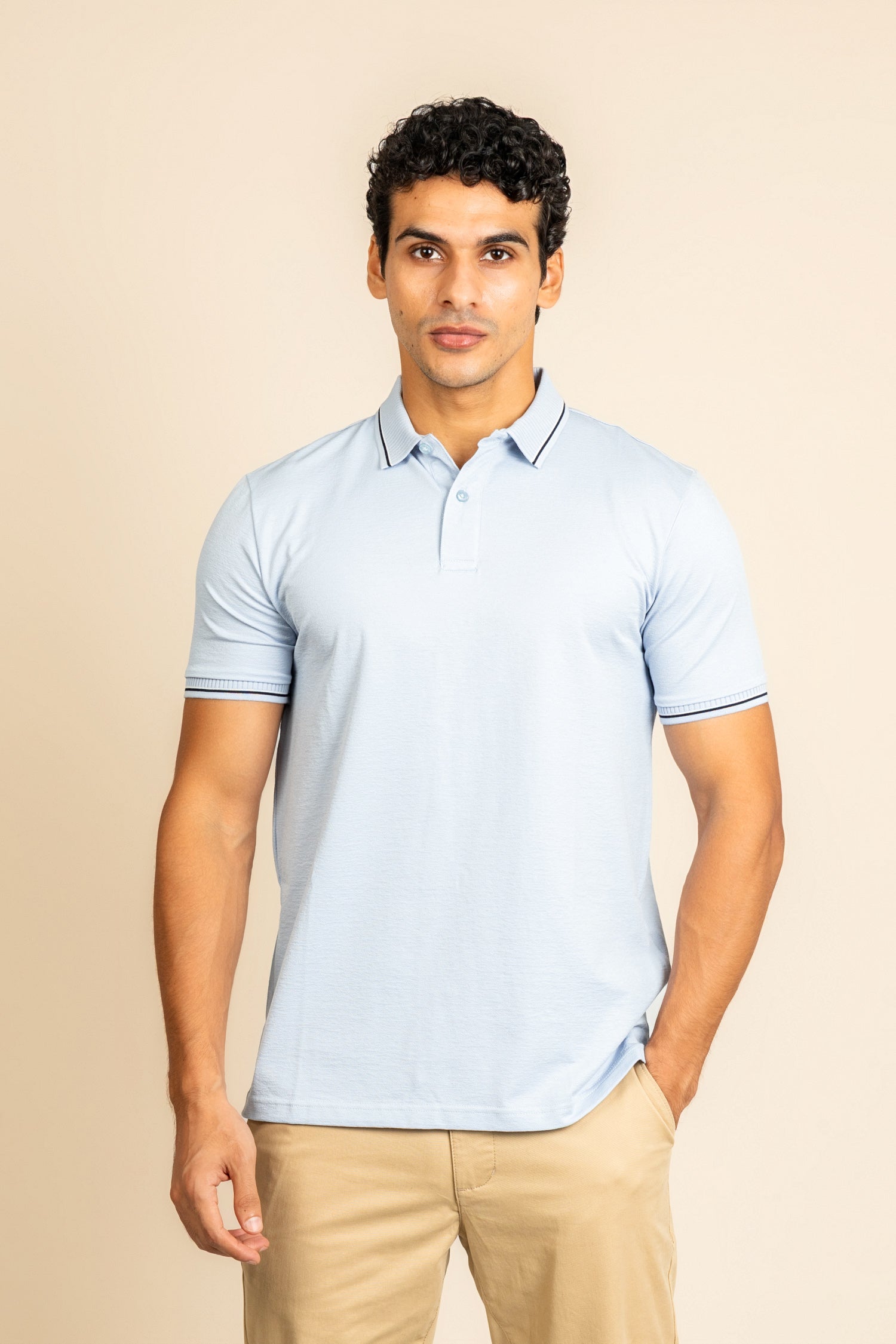 Cotton Blend Polo T-shirt - COCO by Cotton Collection