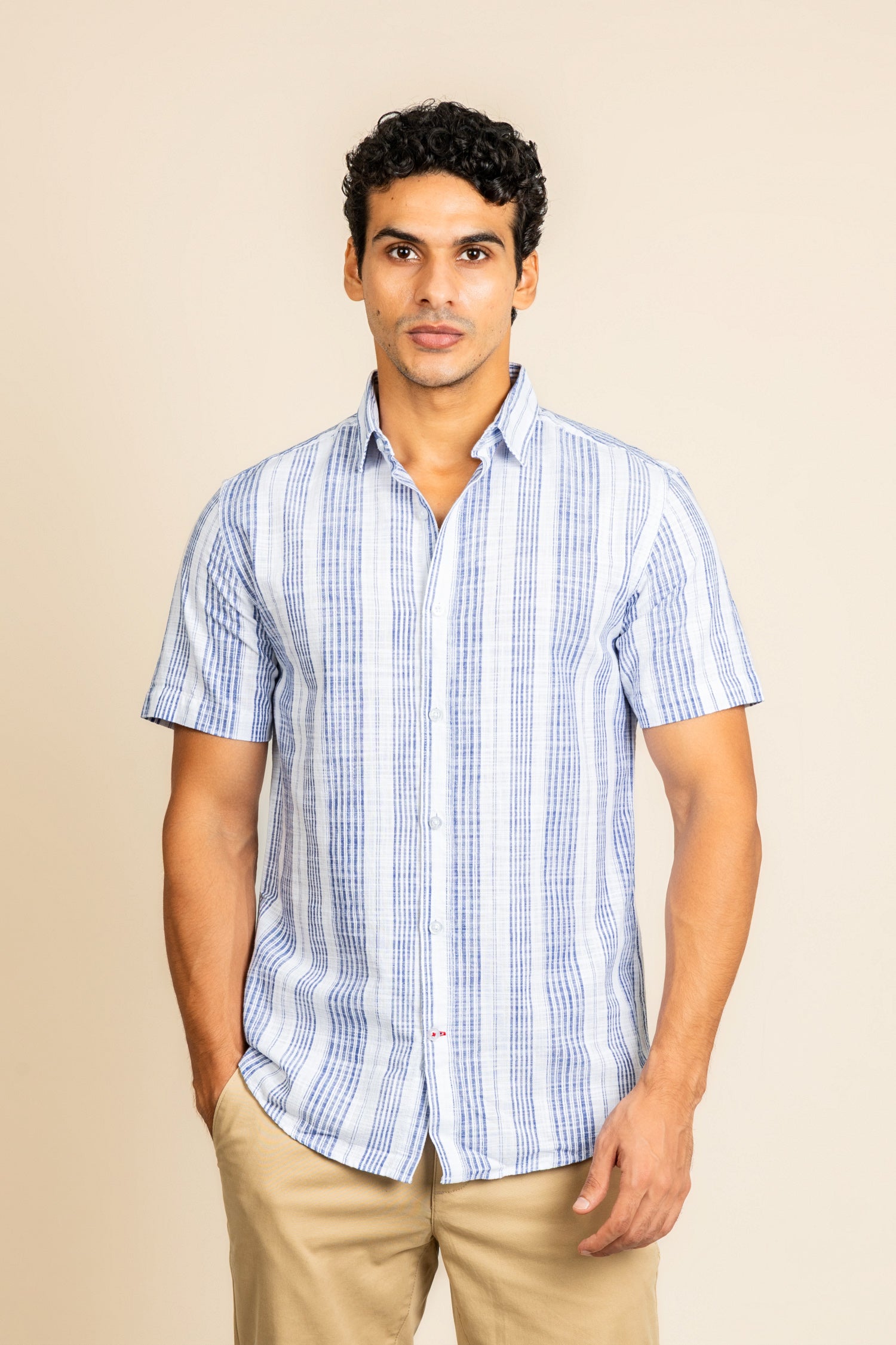 Blue Striped Shirt