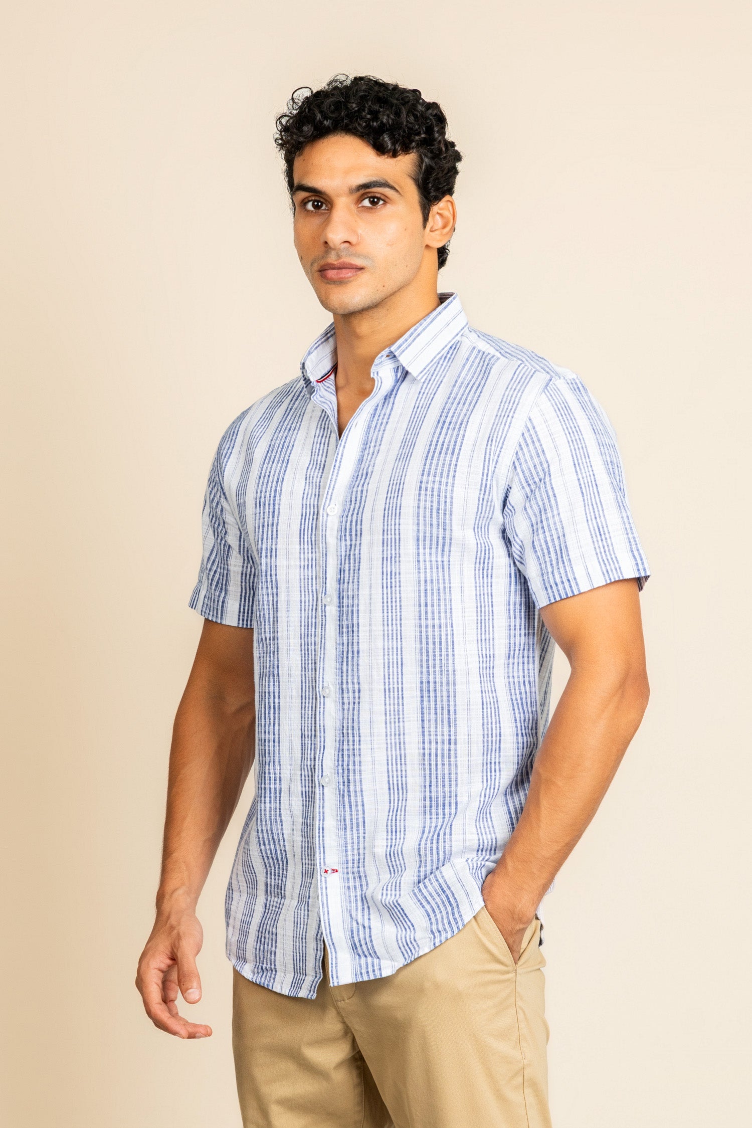 Blue Striped Shirt