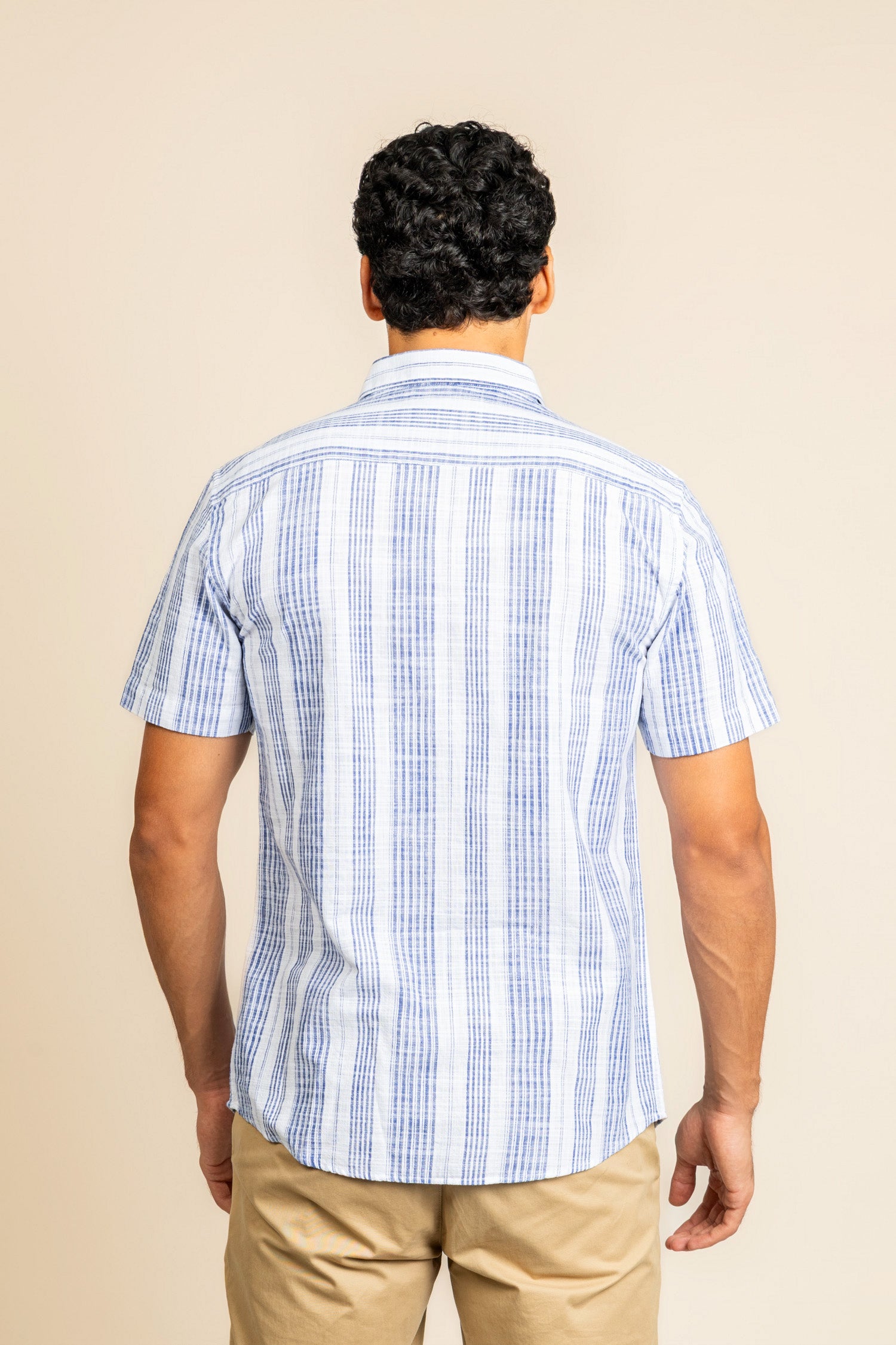 Blue Striped Shirt