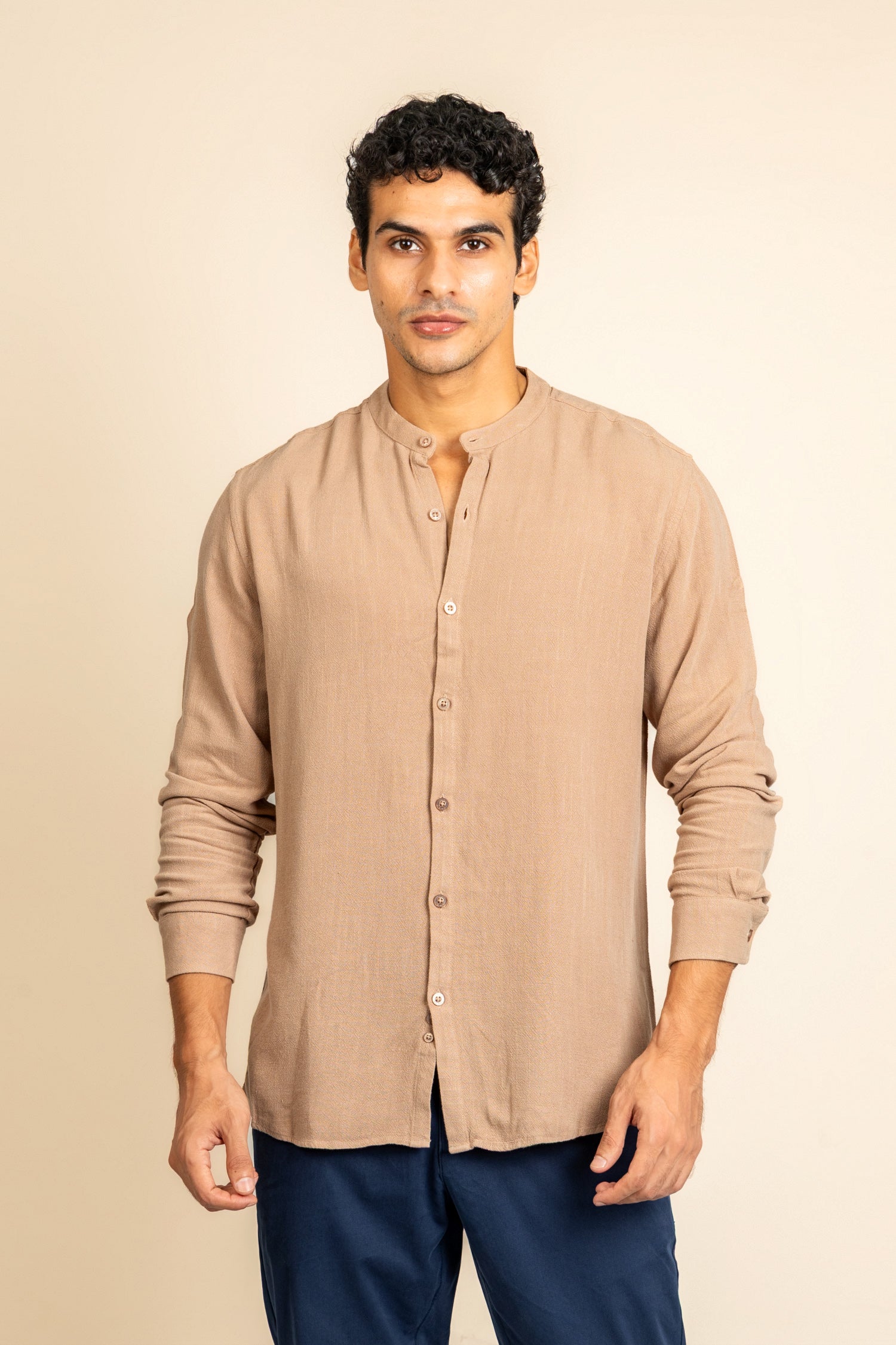 Viscole Blend Full Sleeves Shirt - COCO by Cotton Collection