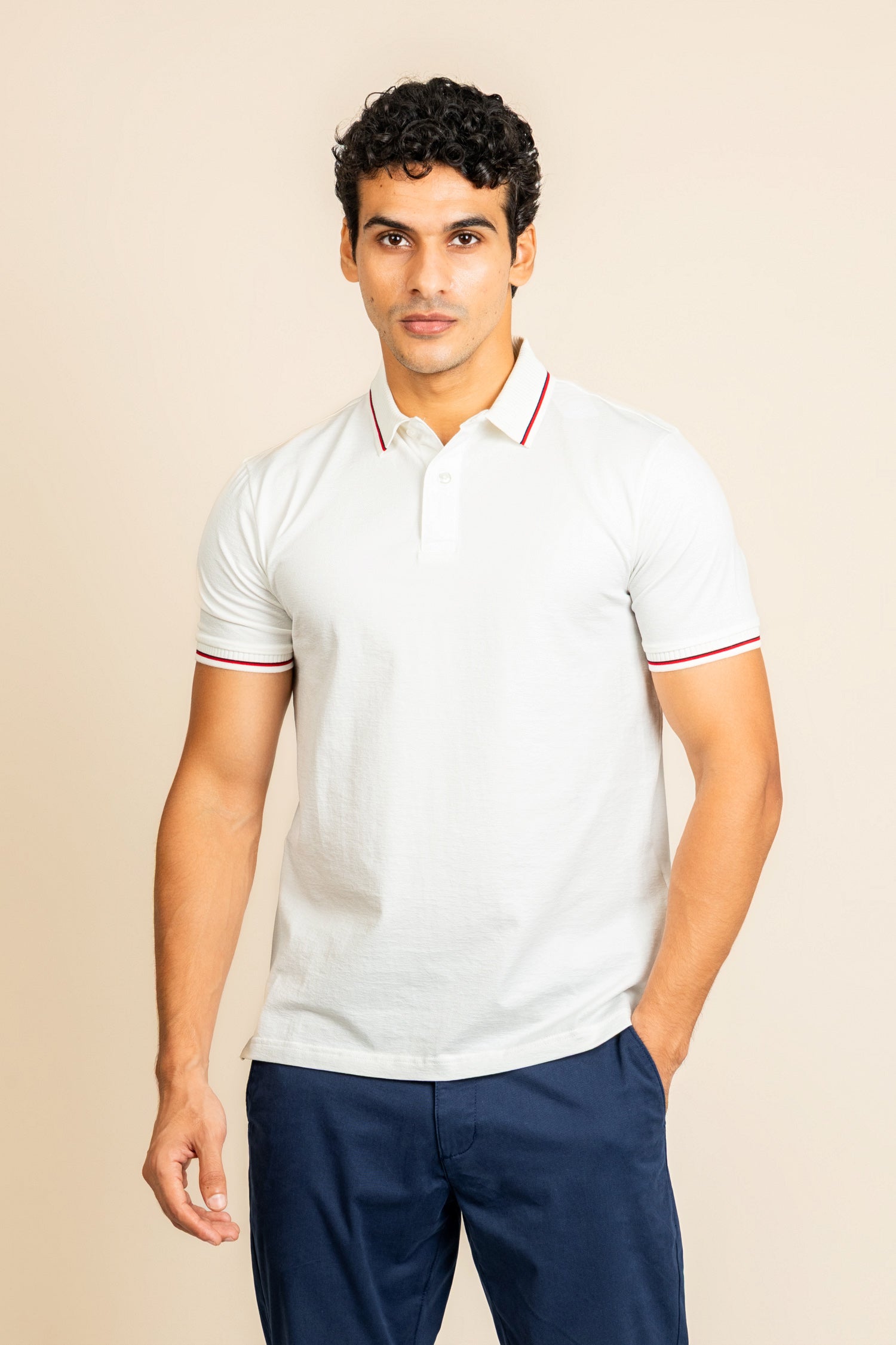 Cotton Blend Polo T-shirt - COCO by Cotton Collection