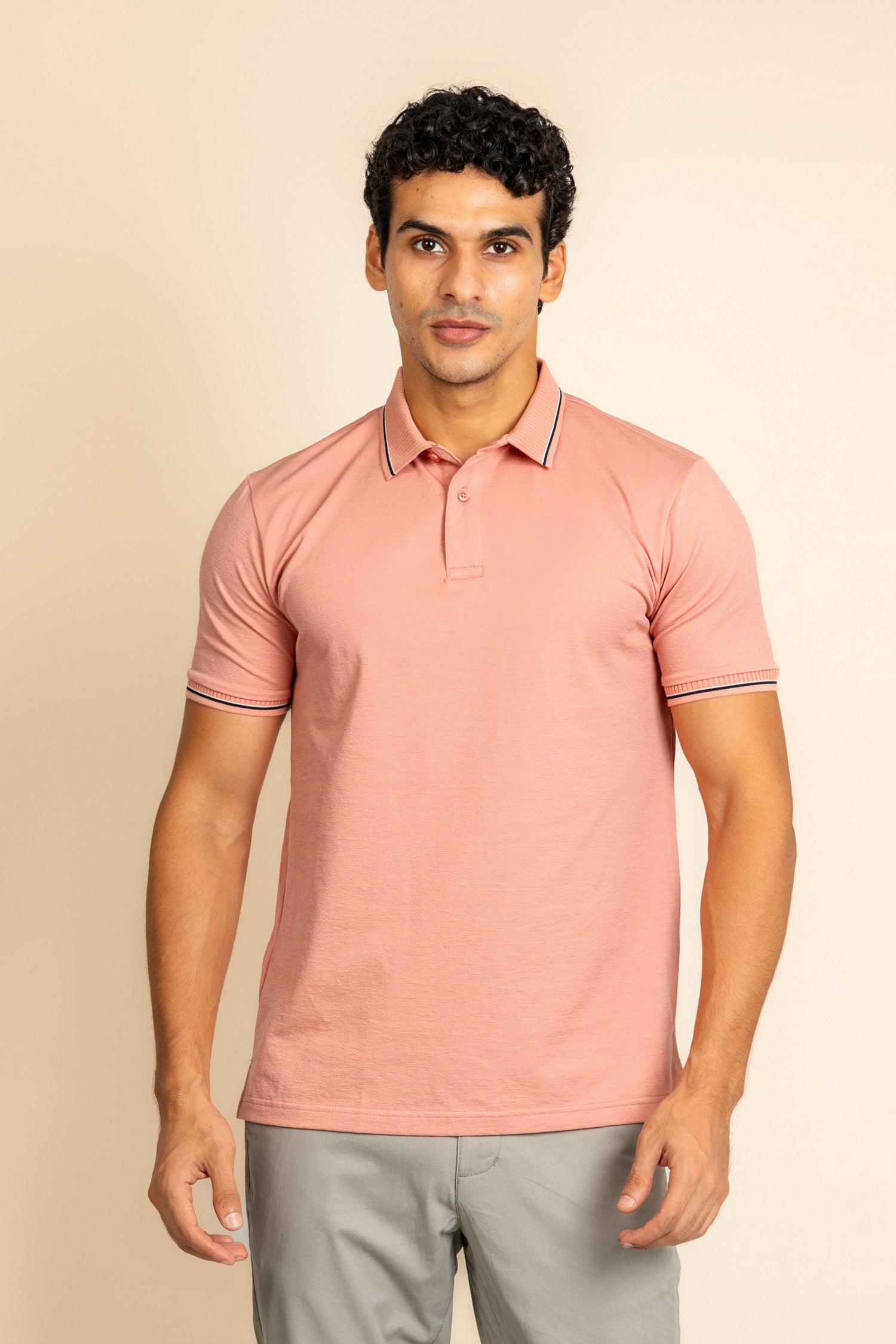 Cotton Blend Polo T-shirt - COCO by Cotton Collection