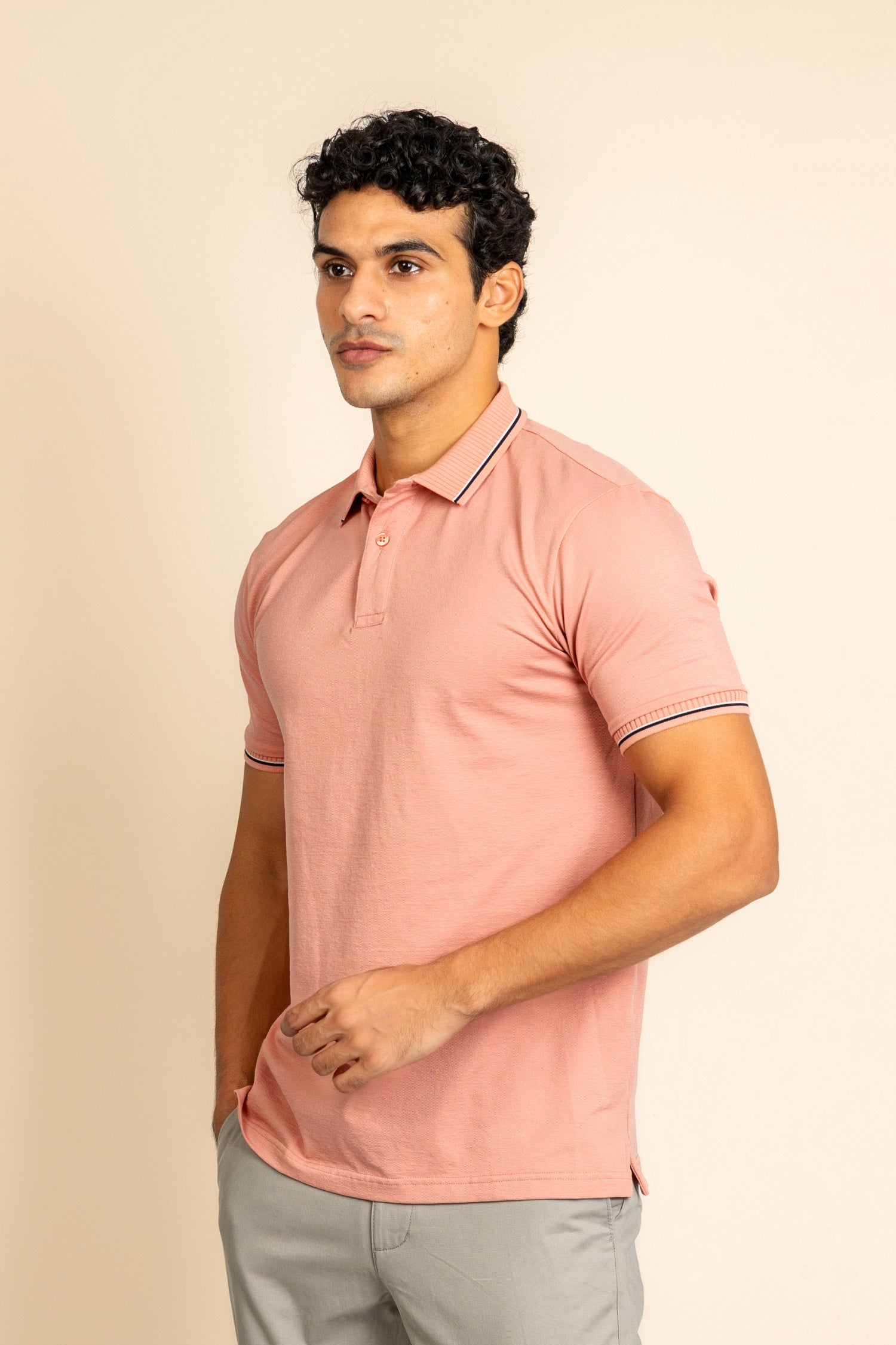 Cotton Blend Polo T-shirt - COCO by Cotton Collection