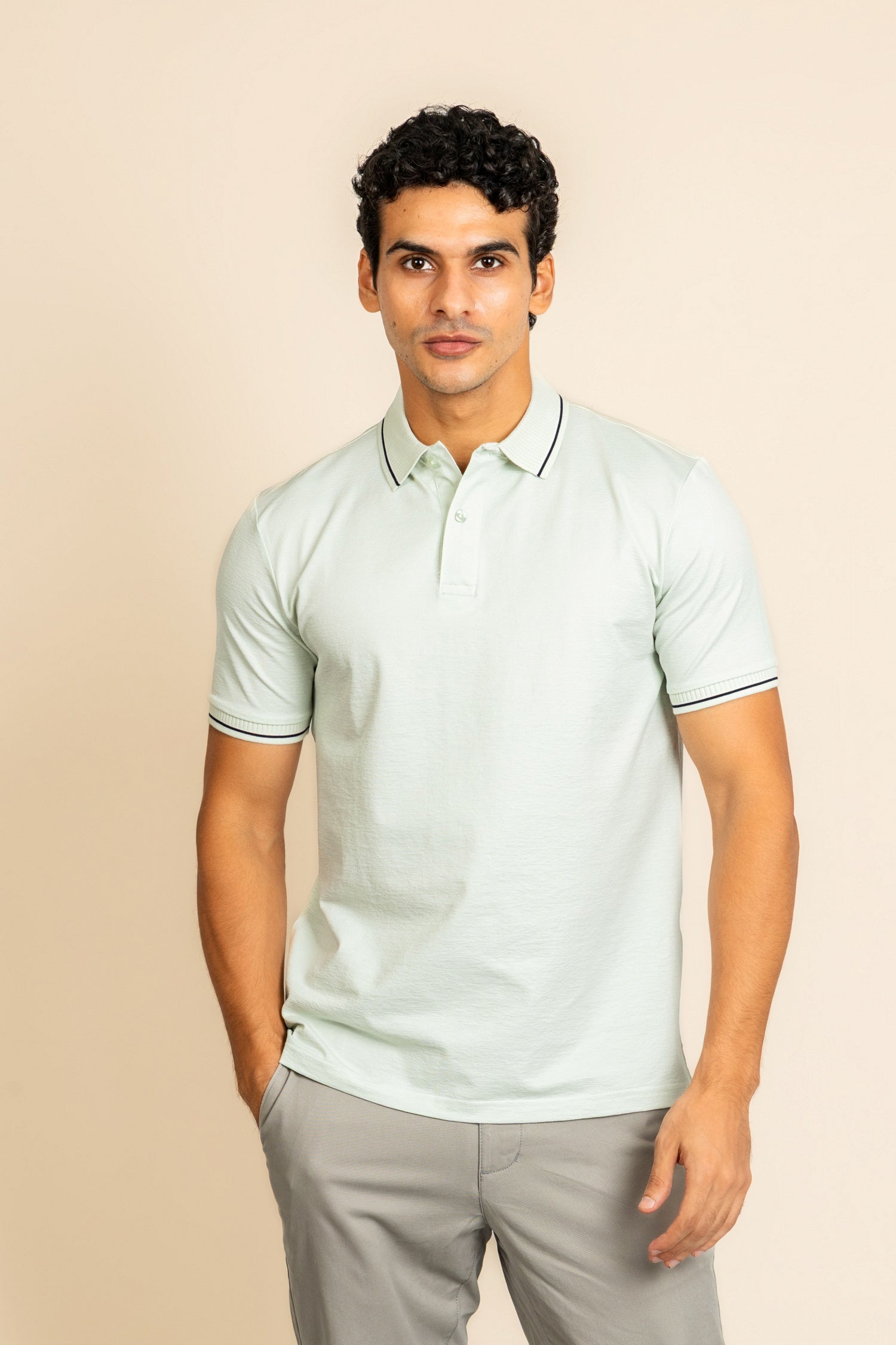 Cotton Blend Polo T-shirt - COCO by Cotton Collection